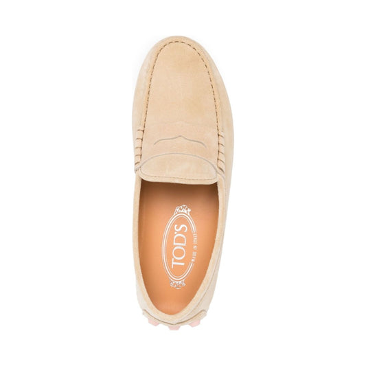 Tod's Flat shoes Beige Moccasins Tod'S Wheat