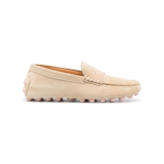 Tod's Flat shoes Beige Moccasins Tod'S Wheat