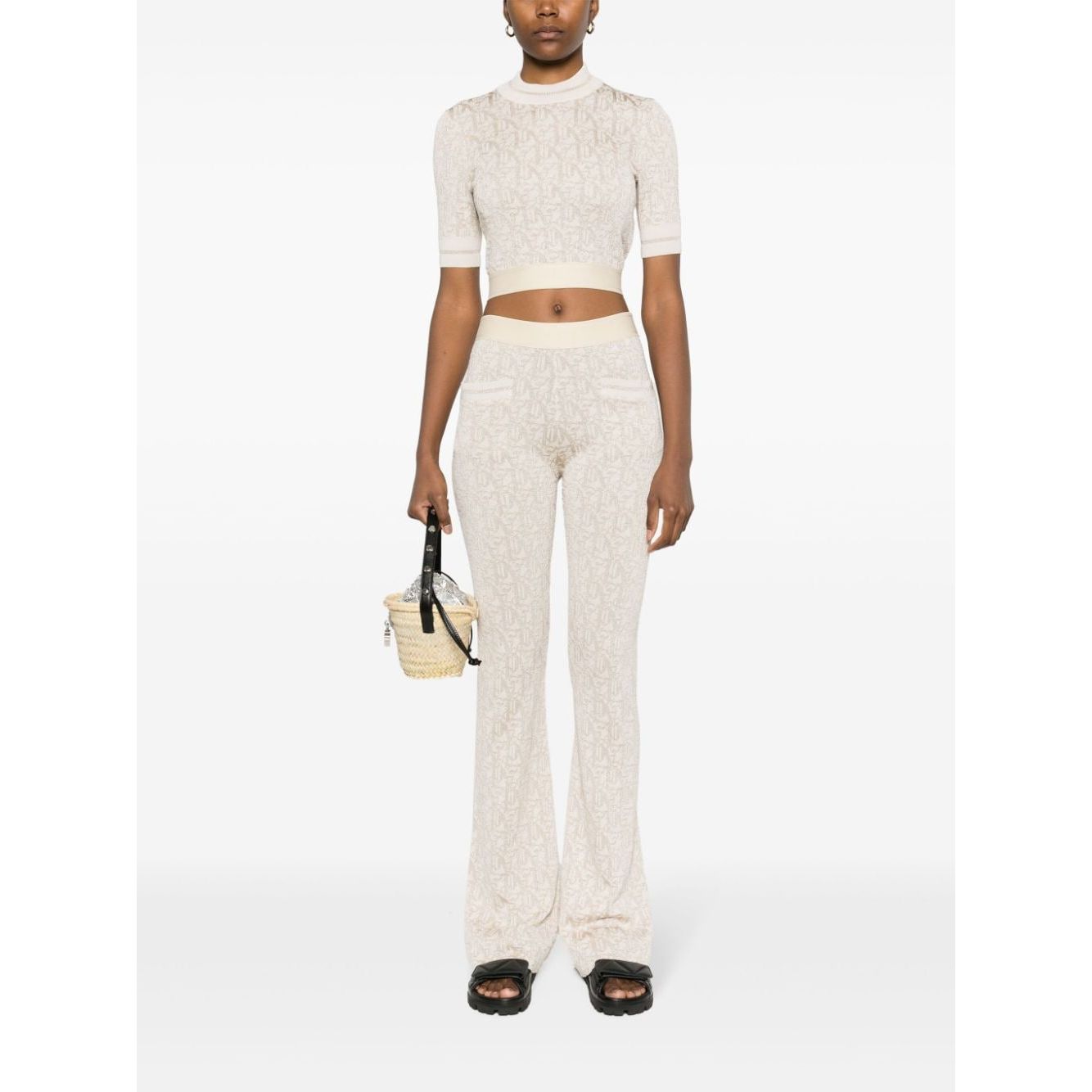 Palm Angels Trousers White