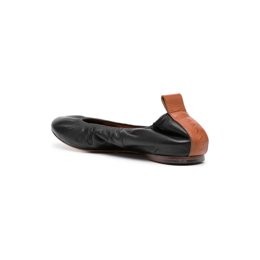 Lanvin Flat shoes Black Flat Shoes Lanvin Dark Slate Gray