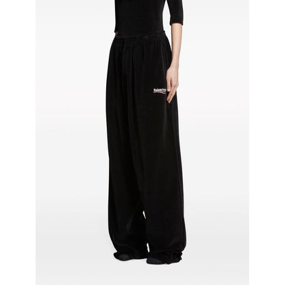 Balenciaga logo embroidered track pants