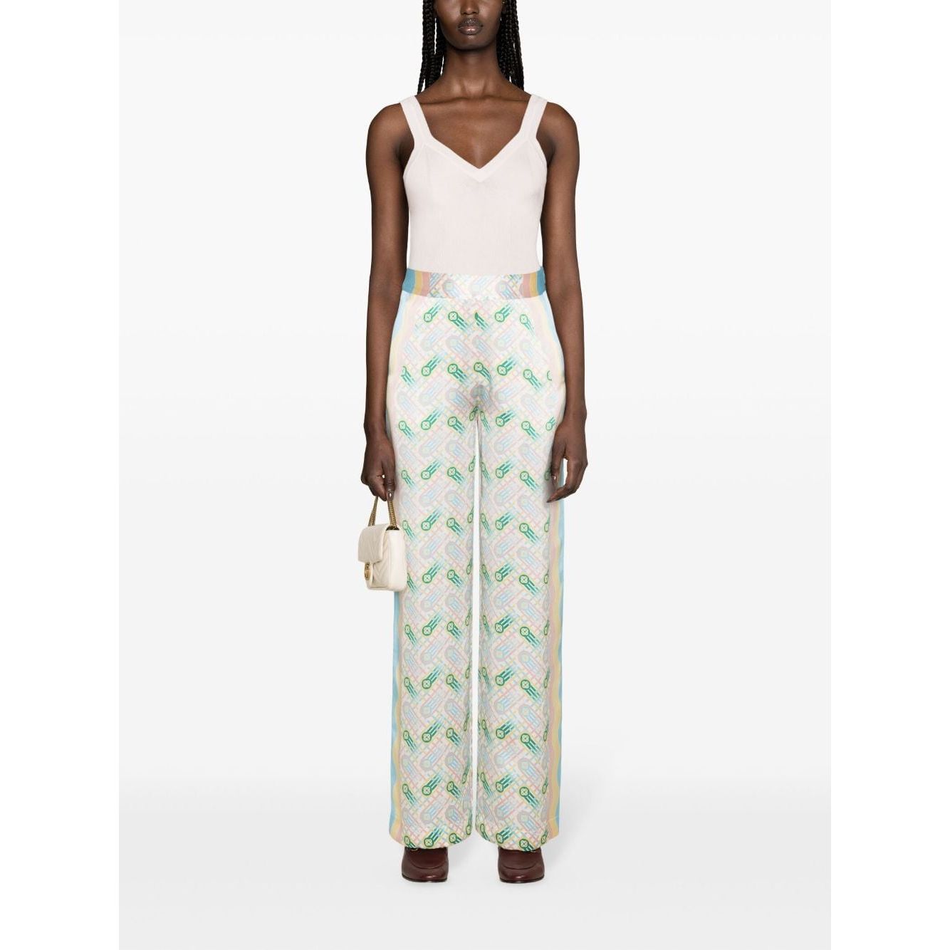 Casablanca Trousers White Trousers