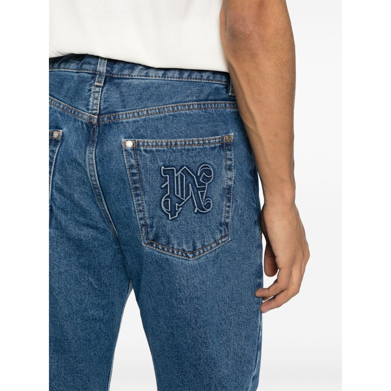 Palm Angels Jeans Blue