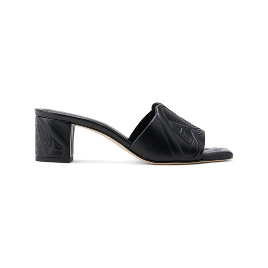 Alexander McQueen seal leather mules Sandals Alexander Mcqueen Dark Slate Gray