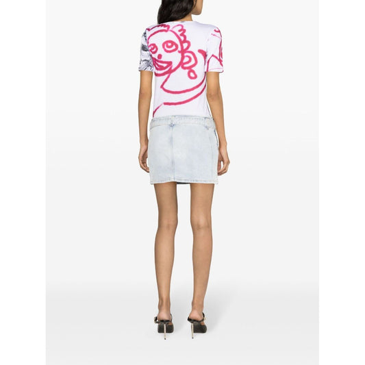 Diesel Skirts Denim Skirts Diesel White Smoke