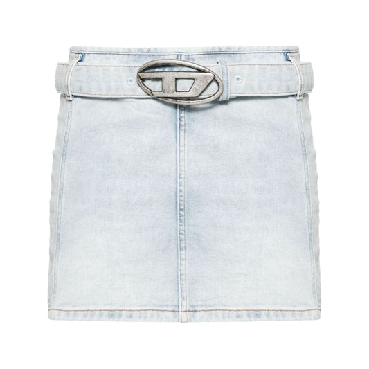 Diesel Skirts Denim Skirts Diesel Light Gray