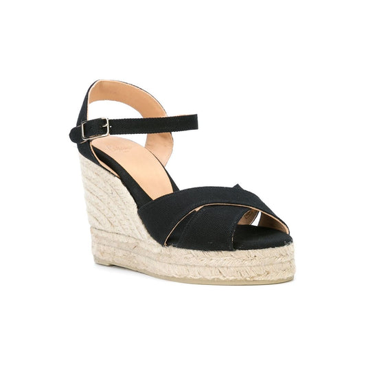 Castaner Sandals Black Sandals Castaner Wheat