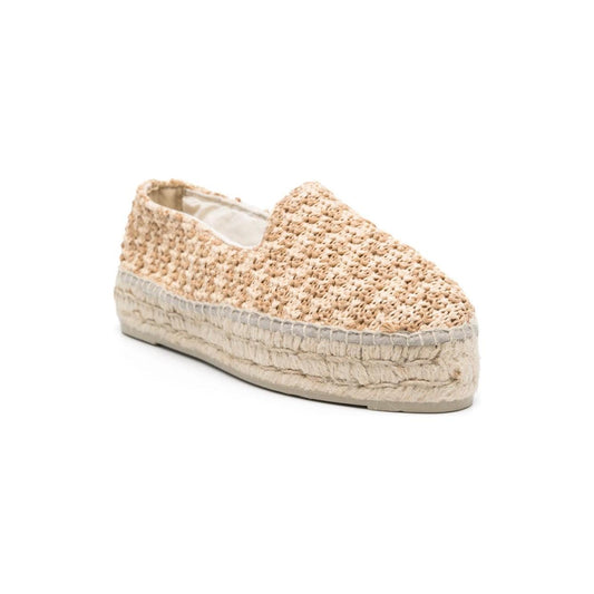 MANEBI Flat shoes Beige Espadrilles Manebi Gray
