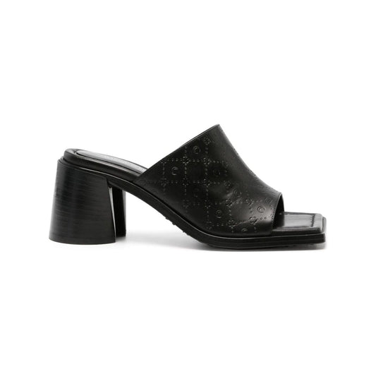 MARINE SERRE Sandals Black Sandals Marine Serre Black