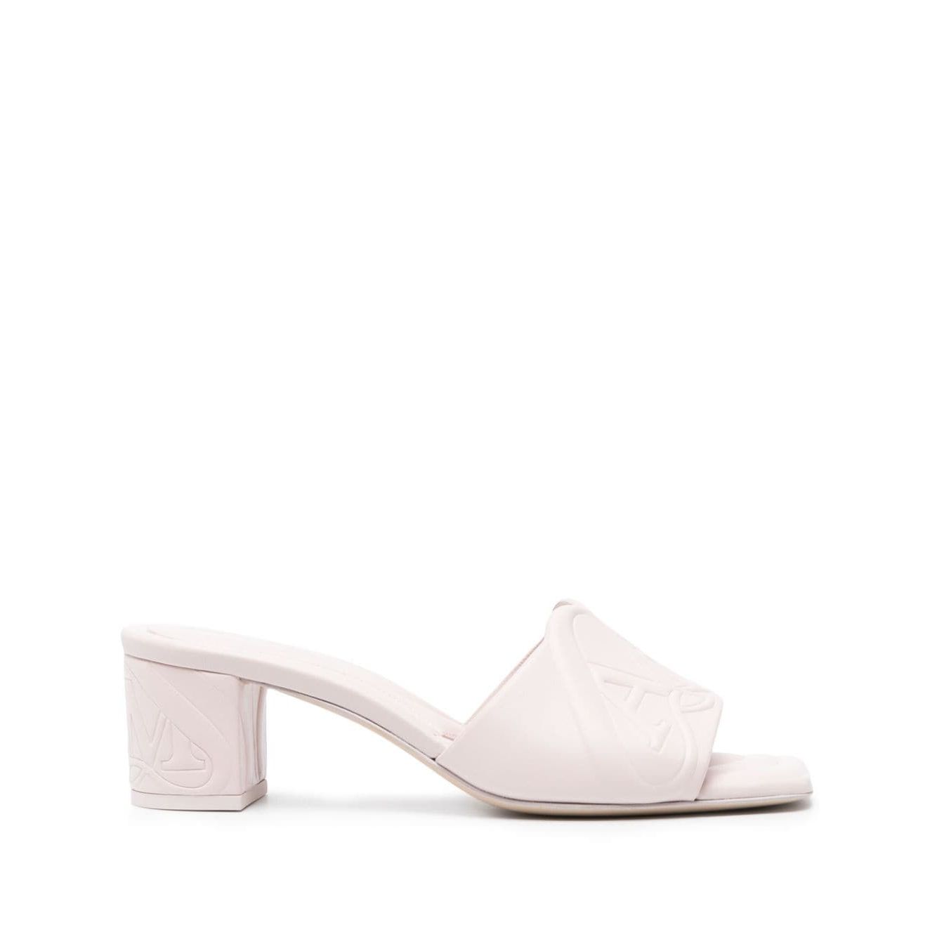 Alexander McQueen 60mm Seal Motif Mules