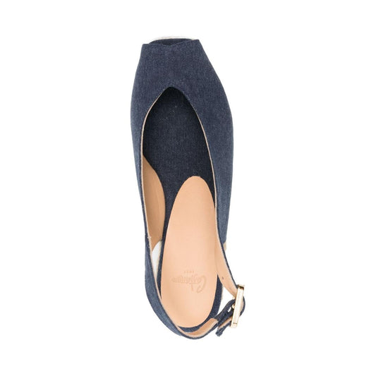 Castaner Flat shoes Clear Blue Espadrilles Castaner Wheat