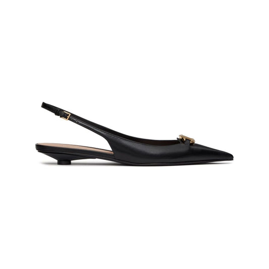 Valentino Garavani Flat shoes Black Flat Shoes Valentino Garavani Dark Slate Gray