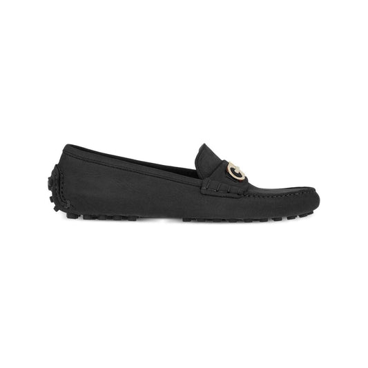 Ferragamo Double Gancini Moccasins Moccasins Ferragamo Dark Slate Gray