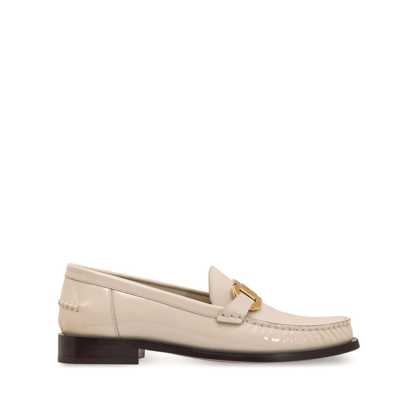 Ferragamo Gancini leather loafers