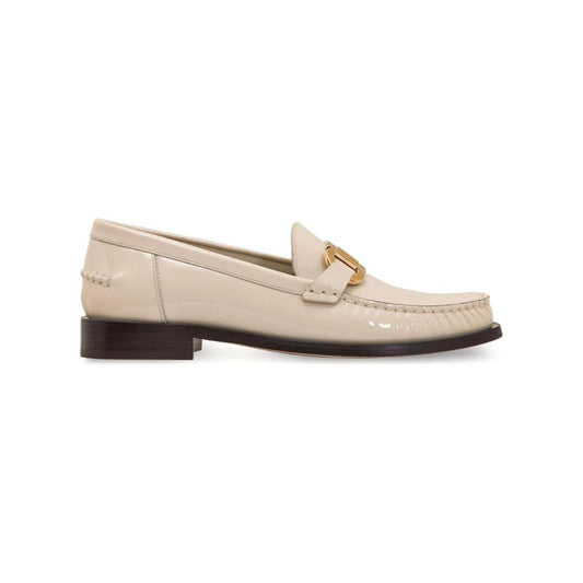 Ferragamo Gancini leather loafers Moccasins Ferragamo Gray