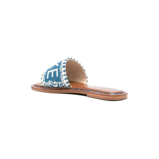 De Siena Sandals Blue Sandals De Siena Dim Gray