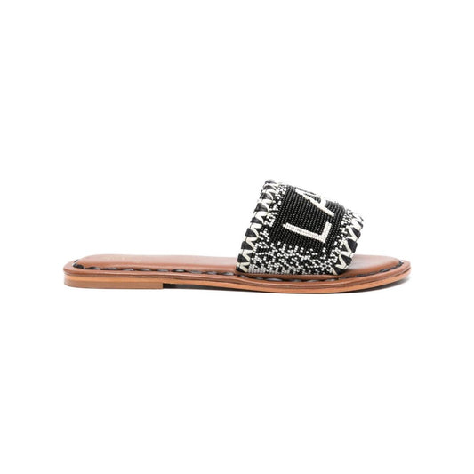 De Siena Sandals Black Sandals De Siena Rosy Brown
