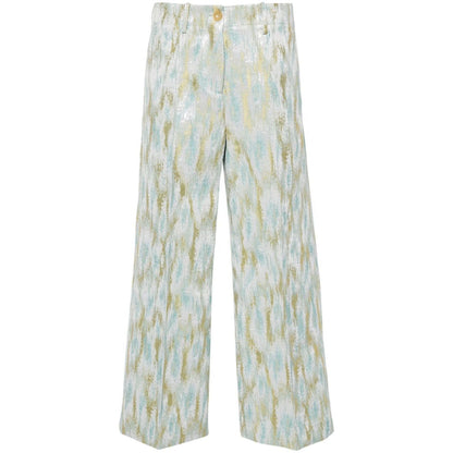 Erika Cavallini Semi-Couture Trousers MultiColour