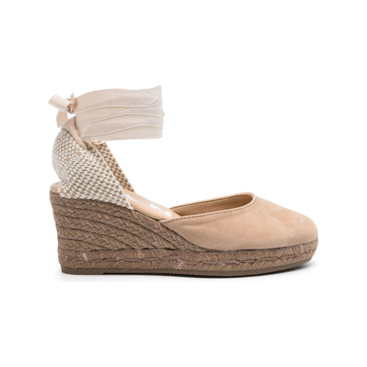 MANEBI Flat shoes Dove Grey Espadrilles Manebi Rosy Brown