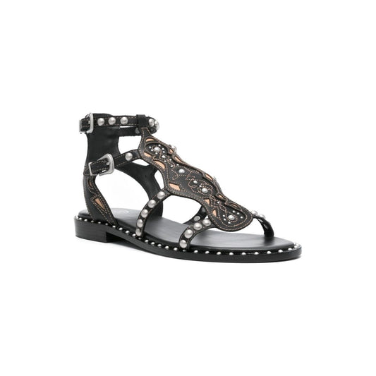 ASH Sandals Black Sandals Ash Dark Slate Gray