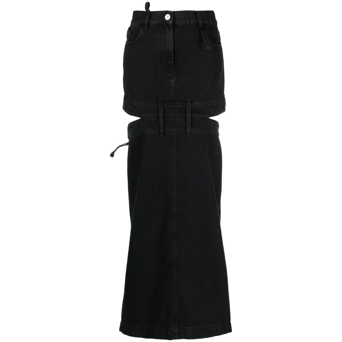 The Attico Skirts Black