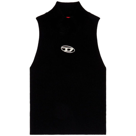 Diesel Top Black Topwear Diesel Black
