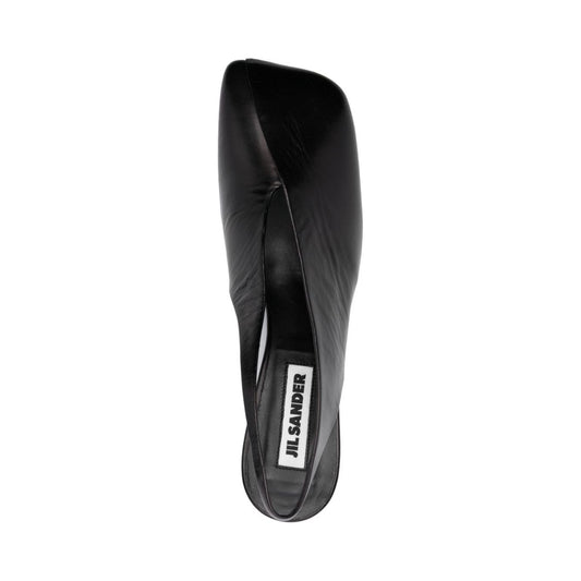 Jil Sander With Heel Black Medium Heel Jil Sander Dark Slate Gray