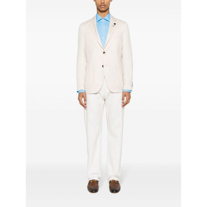 FINAMORE 1925 NAPOLI Shirts Clear Blue