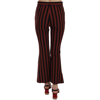 Dolce & Gabbana Elegant Cropped Flared Trousers