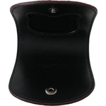 Dolce & Gabbana Refined Caimano Leather Coin Case Condom Case Dolce & Gabbana Black
