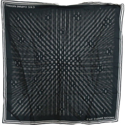 Costume National Blue Foulard Silk Women Scarf Silk Scarves