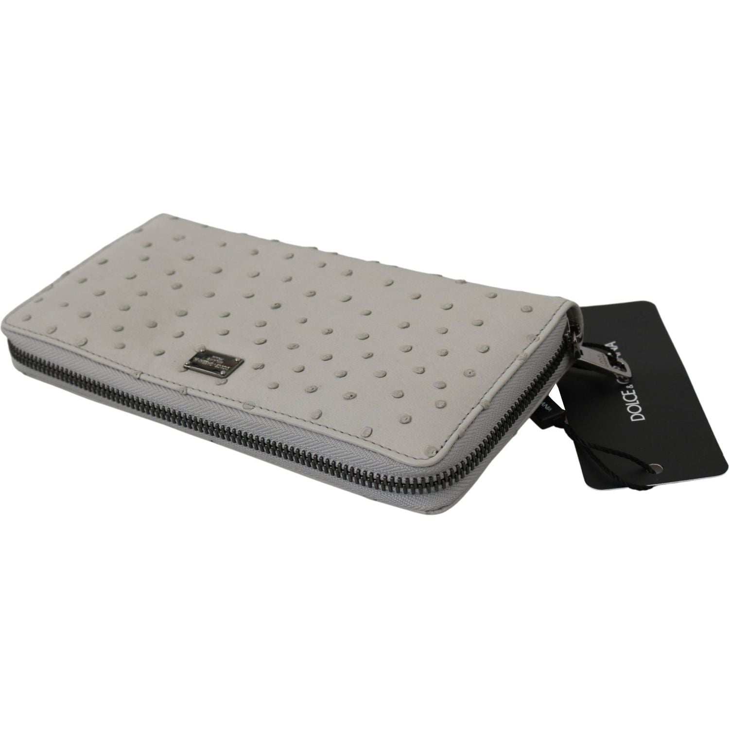 محفظة كونتيننتال أنيقة من جلد النعام من دولتشي آند غابانا