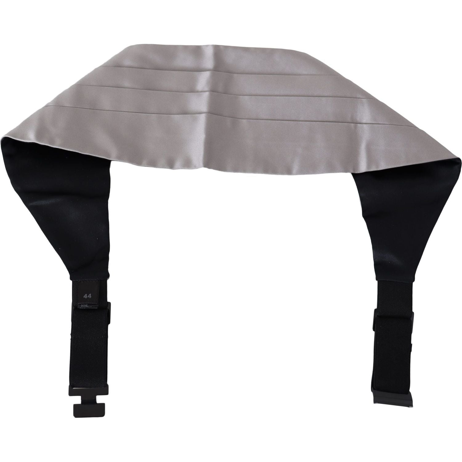 حزام من الحرير الرمادي الأنيق من دولتشي آند غابانا