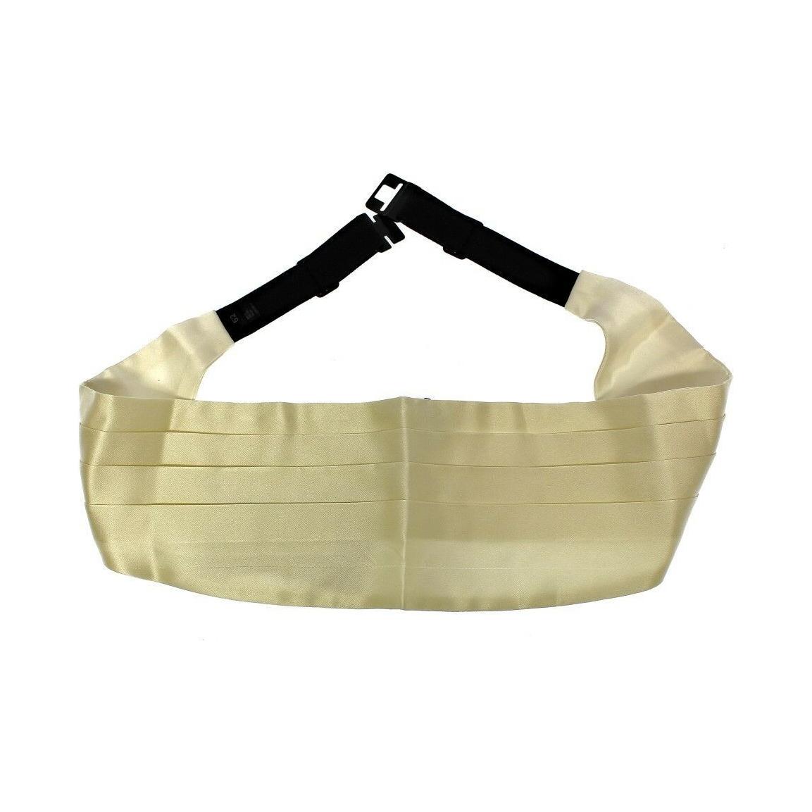 حزام سهرة حصري من الحرير الأبيض من دولتشي آند غابانا