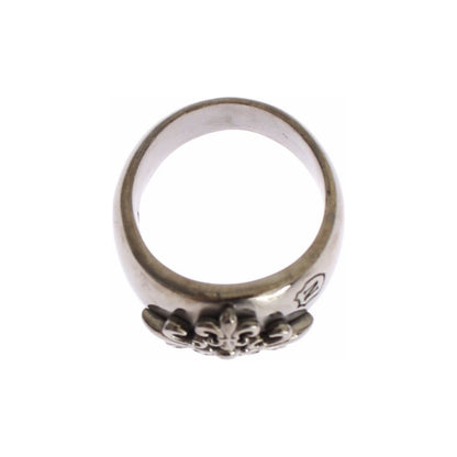 Nialaya Silver 925 Sterling Authentic Crest Ring Ring