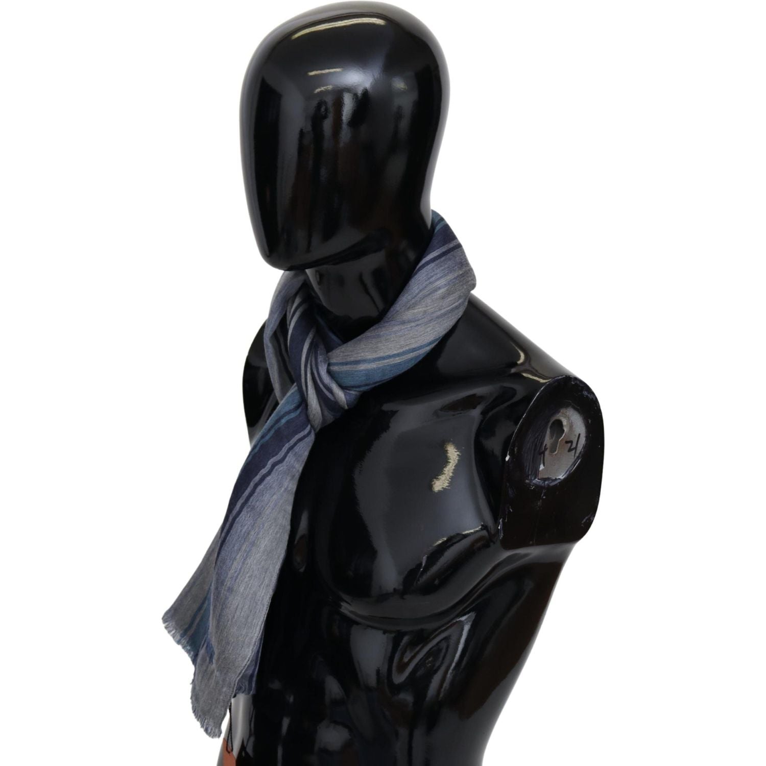 وشاح صوف أنيق متعدد الألوان من Missoni مع تطريز الشعار