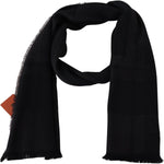 Missoni Black 100% Wool Unisex Neck Wrap Scarf MS2075