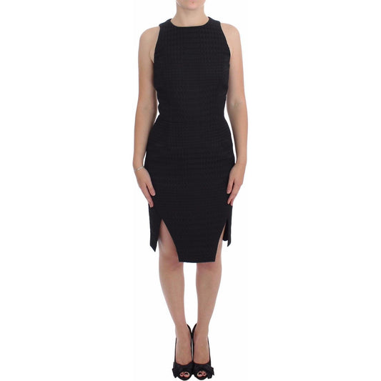 DAIZY SHELY Elegant Sheath Black Dress for Formal Occasions WOMAN DRESSES DAIZY SHELY Rosy Brown