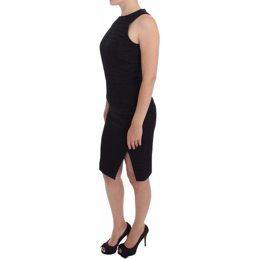 DAIZY SHELY Elegant Sheath Black Dress for Formal Occasions WOMAN DRESSES DAIZY SHELY Rosy Brown