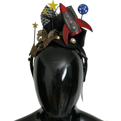 Dolce & Gabbana Rocket Crystal Stars Tiara Diadem Headband Diadem