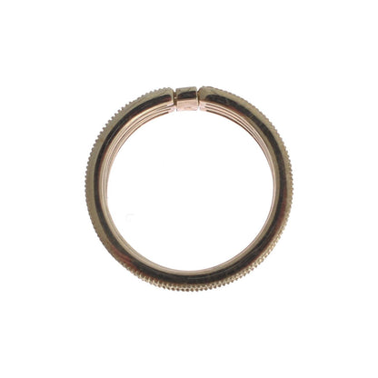 Nialaya Silver Womens Clear CZ 925 Sterling Ring Ring