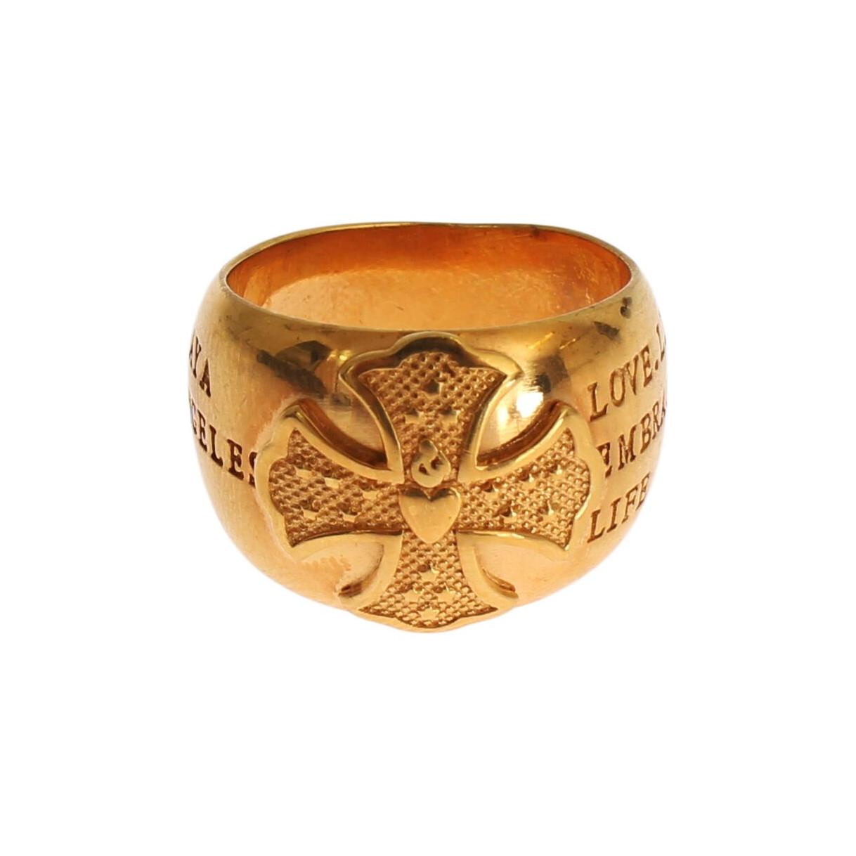 Nialaya Gold Plated 925 Silver Womens Ring Ring