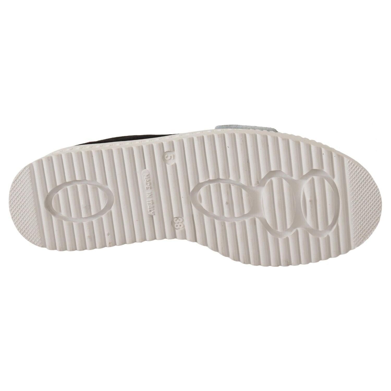 GCDS Multicolor Suede Low Top Lace Up Women Sneakers Shoes