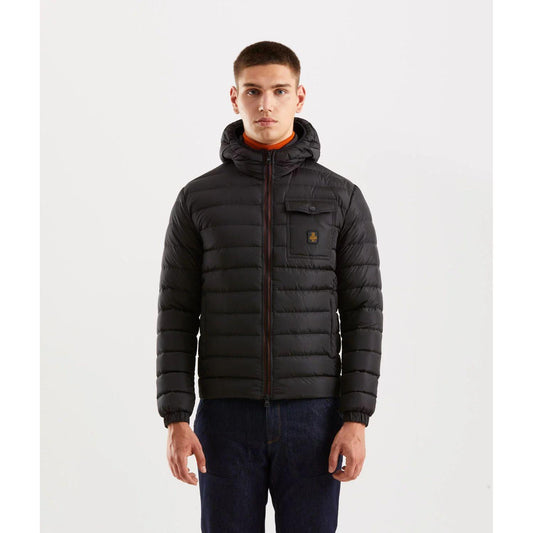 Refrigiwear Sleek Hooded Down Jacket with Pockets Refrigiwear Lavender