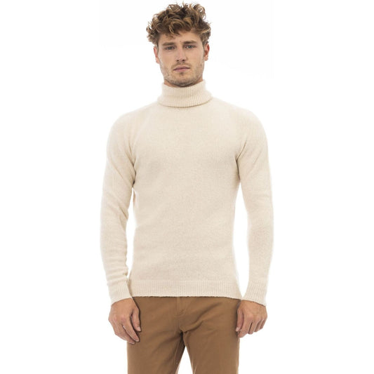 Alpha Studio Sweaters Sweaters Alpha Studio Light Gray