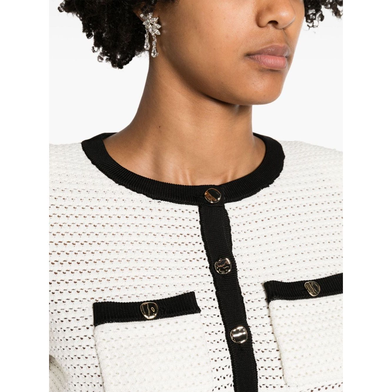 Self-portrait Sweaters White Topwear