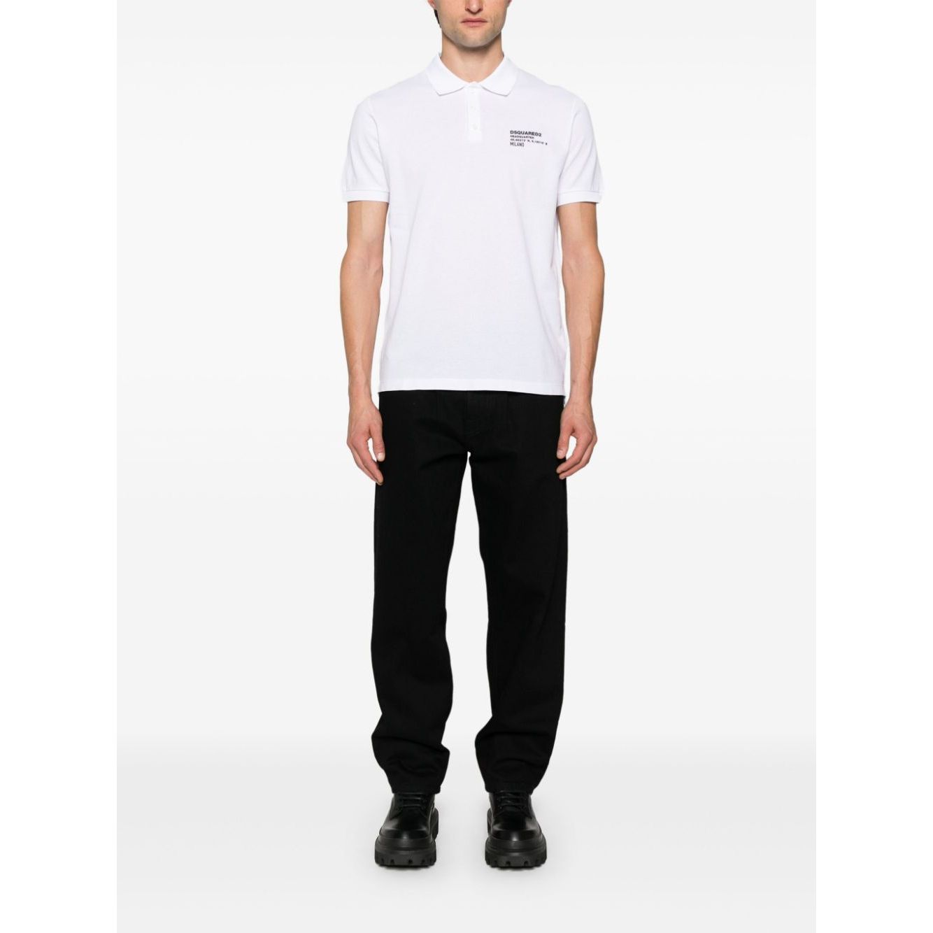 Dsquared2 T-shirts and Polos White Topwear