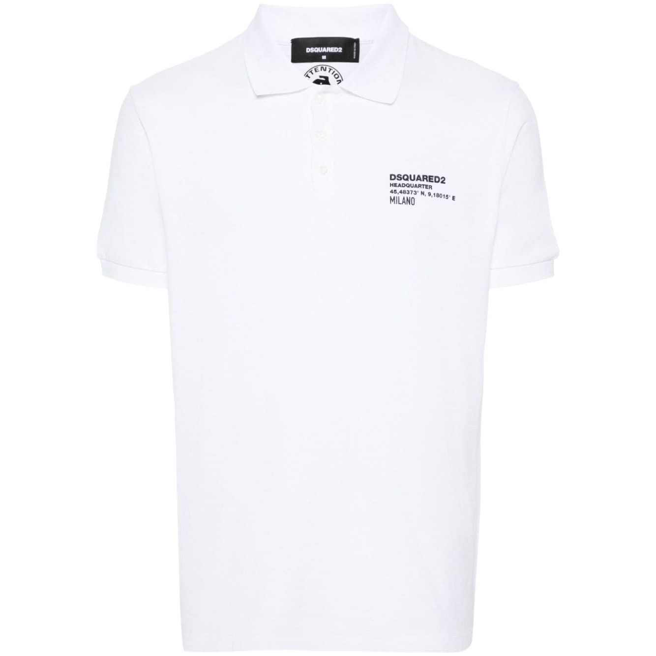 Dsquared2 T-shirts and Polos White Topwear