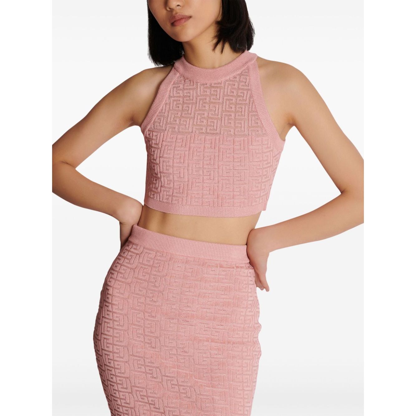 توب بالمان باللون الوردي