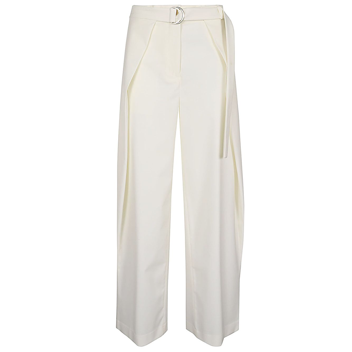 Erika Cavallini Semi-Couture Trousers White